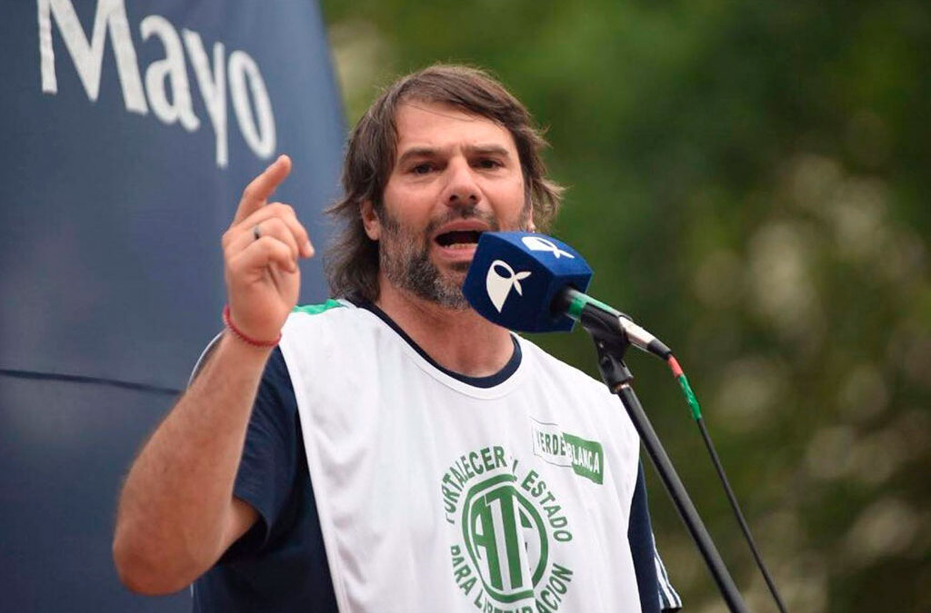 En un clima caliente y en medio de acusaciones, ATE Capital abre su proceso electoral con un frente que se alista para enfrentar a «Tano» Catalano