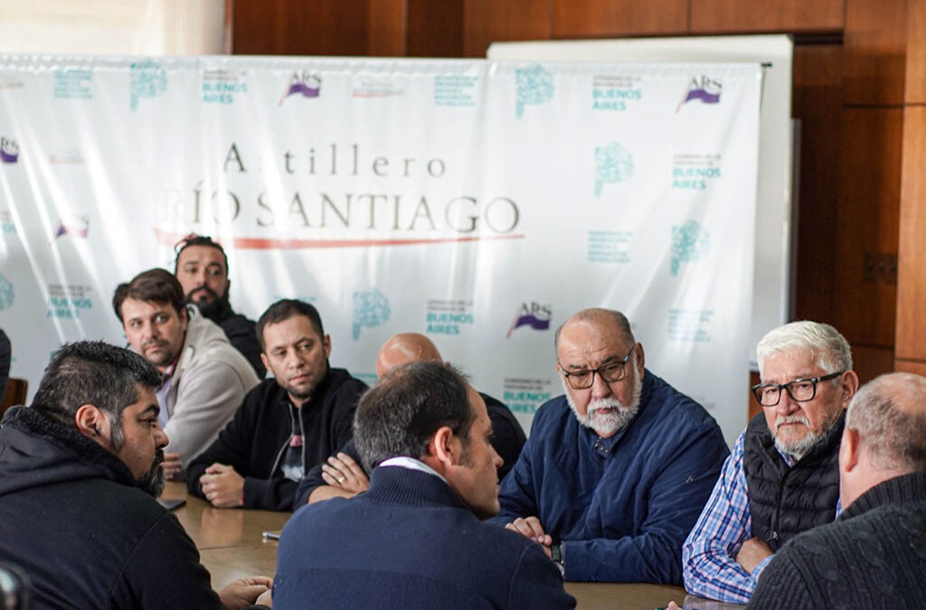 La CGT regional La Plata salió a bancar a los trabajadores del Astillero Río Santiago