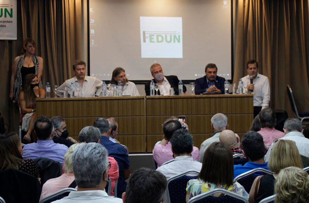 Educación de Nación acordó con la FEDUN adelantar un 8% de aumento para abril