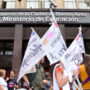 Paro y movilización de docentes porteños por reclamos salariales y contra la gestión de Larreta