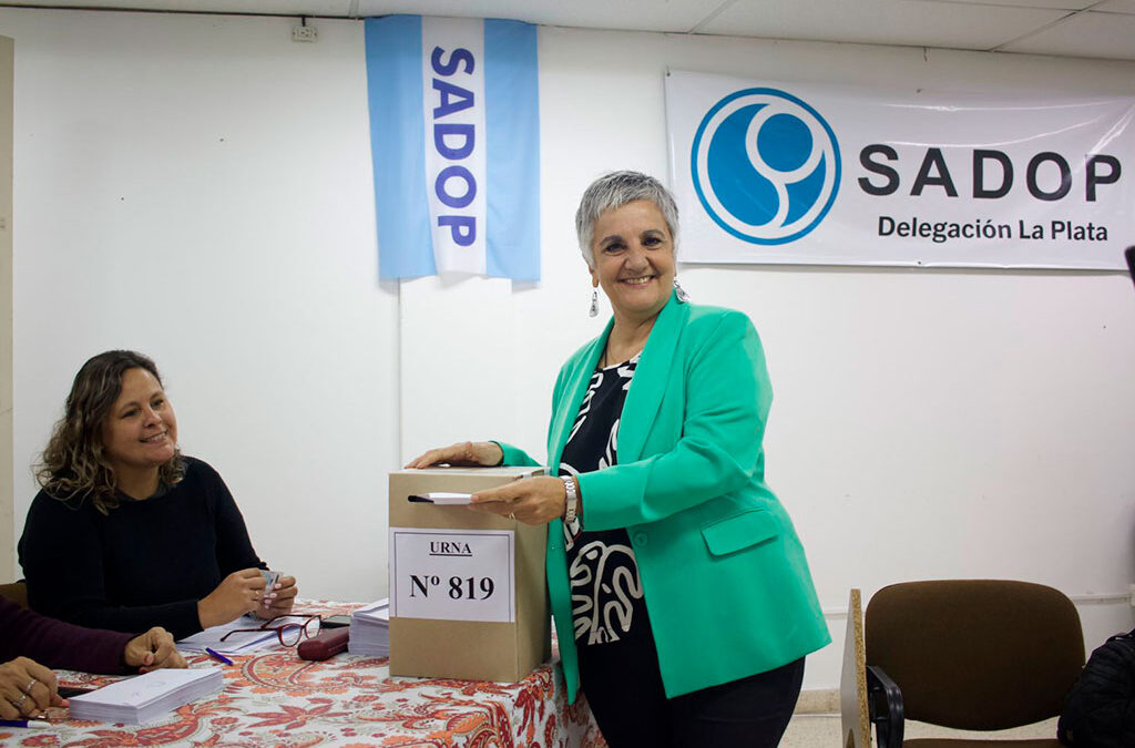 Elecciones históricas en SADOP: Jaureguiberry ganó y será la primera mujer en asumir la conducción nacional