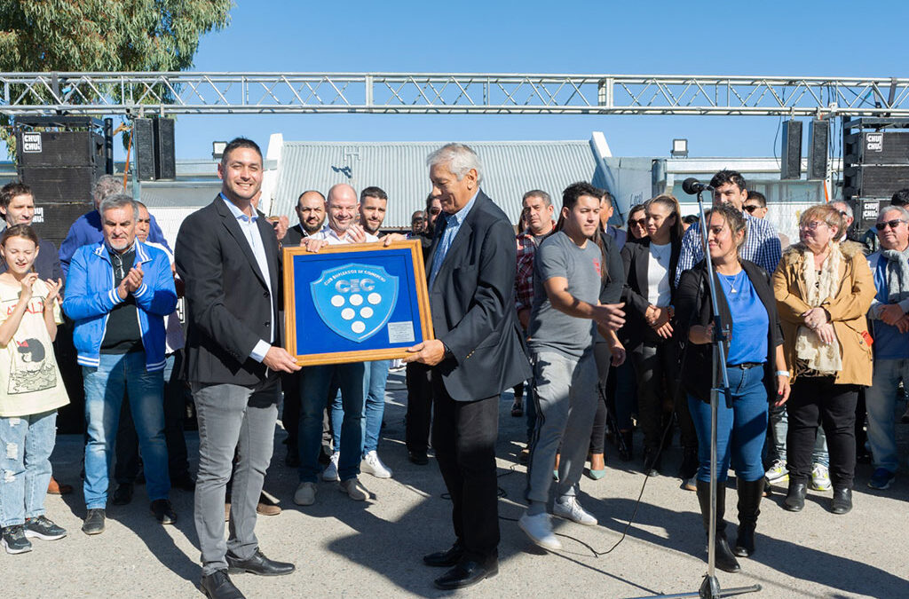 El SEC de Chubut inauguró su estadio ante más de 2 mil personas en Trelew