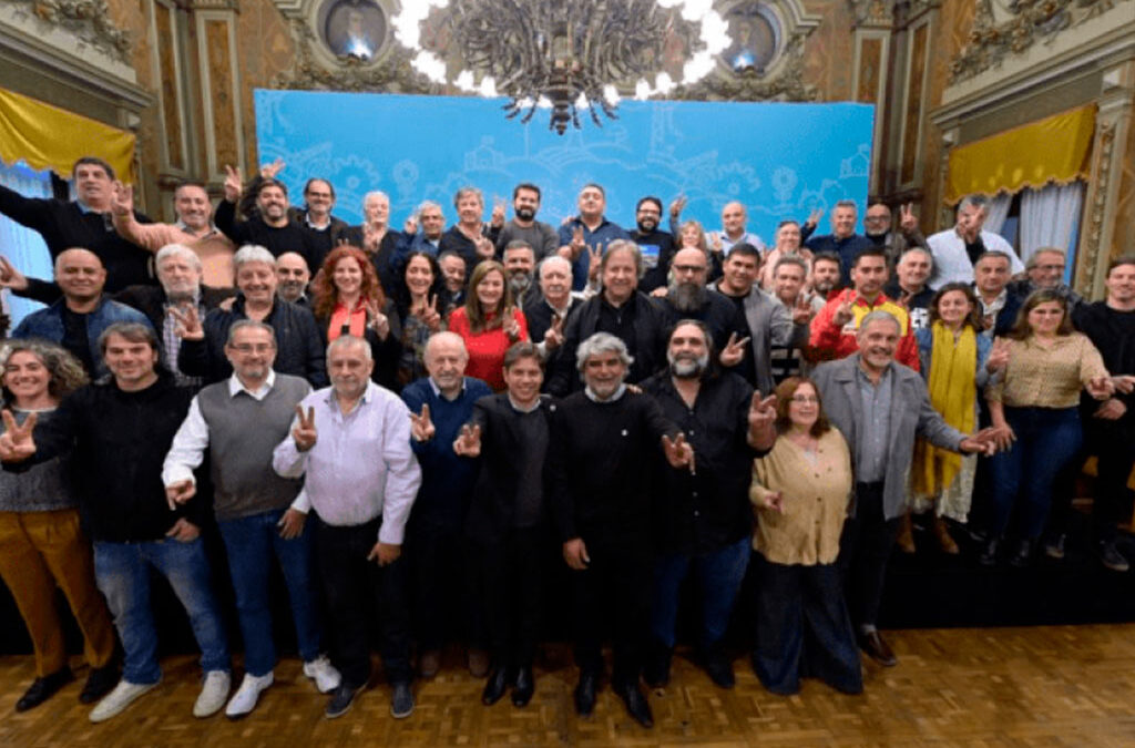 Axel Kicillof y Walter Correa recibieron a referentes de la Corriente Federal, la CTA, SMATA y la UOM