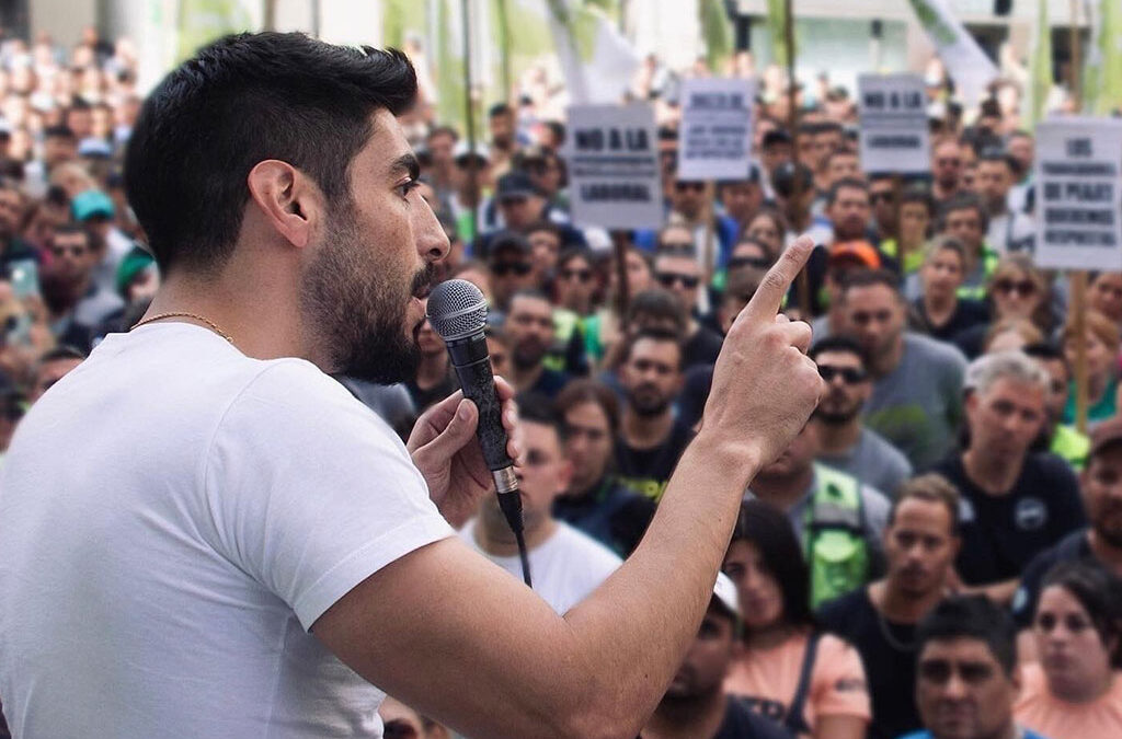 Facundo Moyano busca reconstruir una juventud sindical en estado de ebullición