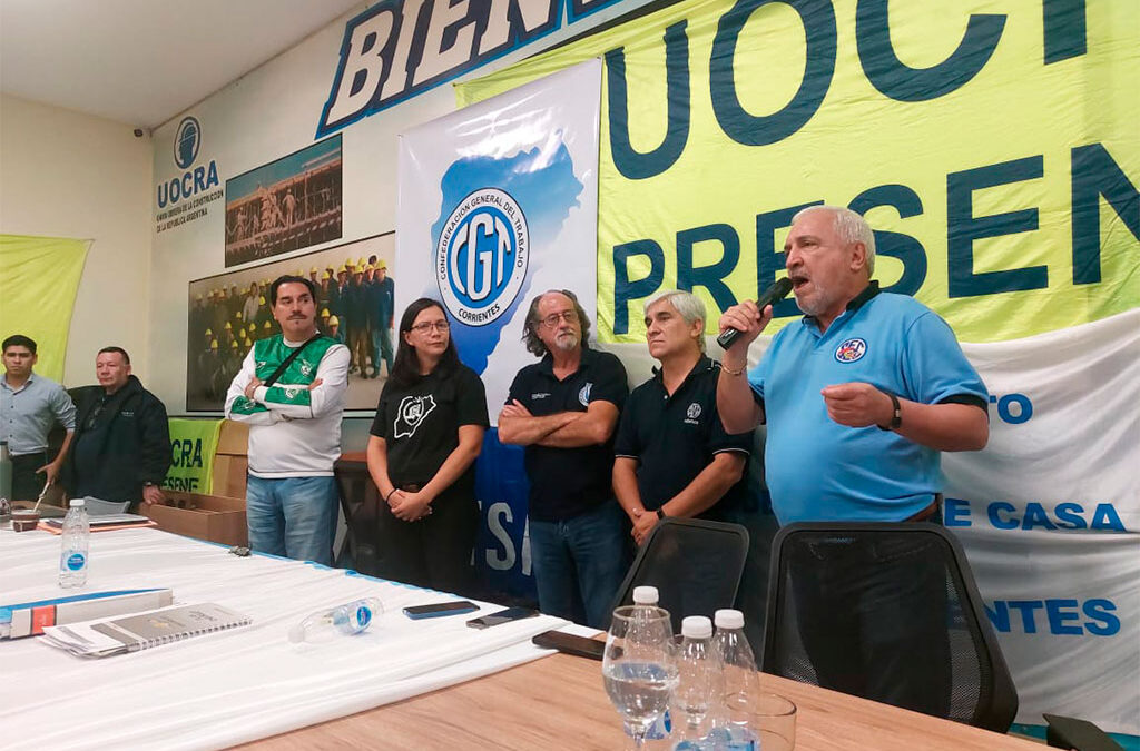 Continúan las normalizaciones de las regionales de la CGT y luego de 35 años le llegó el turno de Corrientes