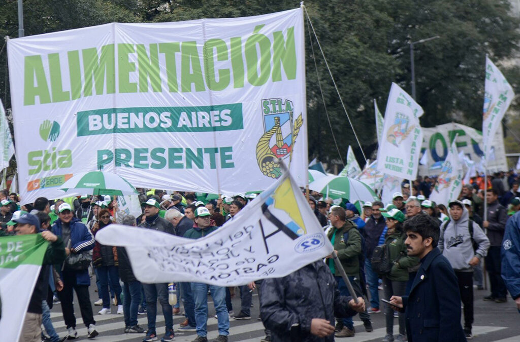 Se empantanó la paritaria de la Alimentación y los gremios salen a la calle