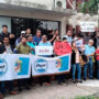 Docentes y no docentes de la UNaF movilizaron por aumento salarial