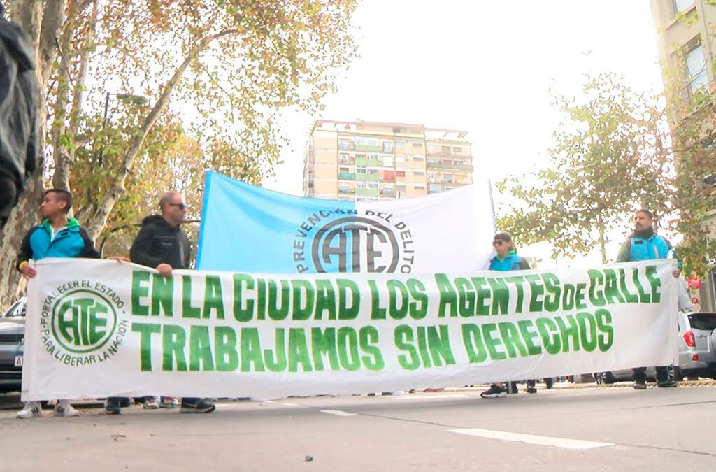 Tras 5 años de reclamos, Agentes de Prevención porteños realizaron un paro y movilización contra la precarización laboral y les contestaron con una reunión en dos semanas