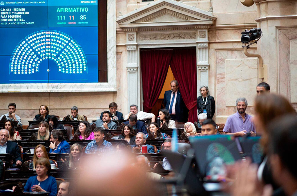 Avanza el tratamiento del Monotech en el Senado y queda a un paso de su aprobación definitiva