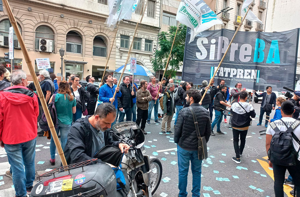 Con una solicitada firmada por más de 2 mil periodistas, el sindicato de prensa Sipreba reclamó celeridad para la confirmación de su personería gremial