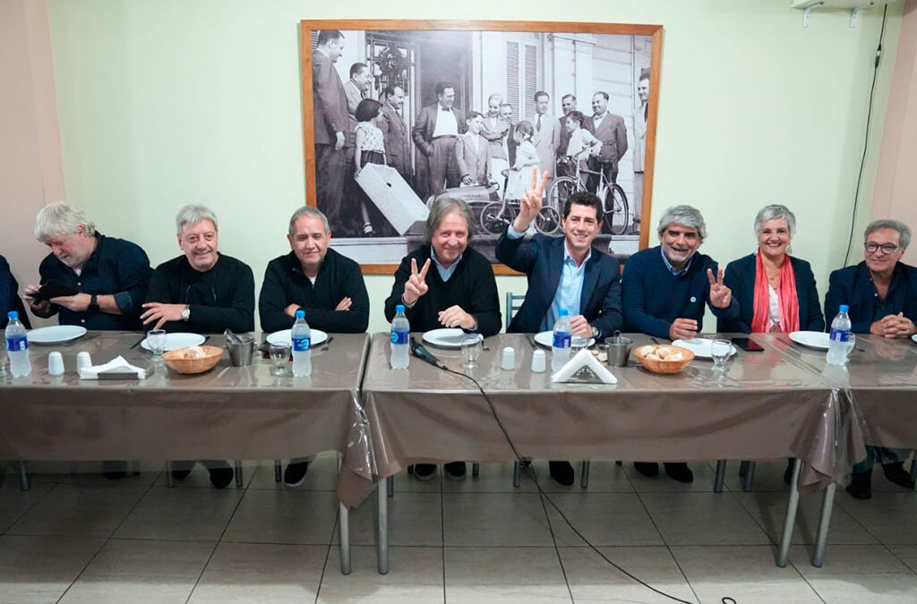 Sindicalistas de la Corriente Federal se reunieron con Wado de Pedro y le manifestaron su apoyo