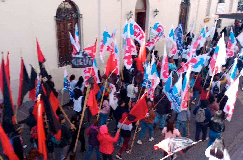 Repudio sindical a la reforma de Morales en Jujuy por “anticonstitucional” y “un severísimo ataque a la democracia”