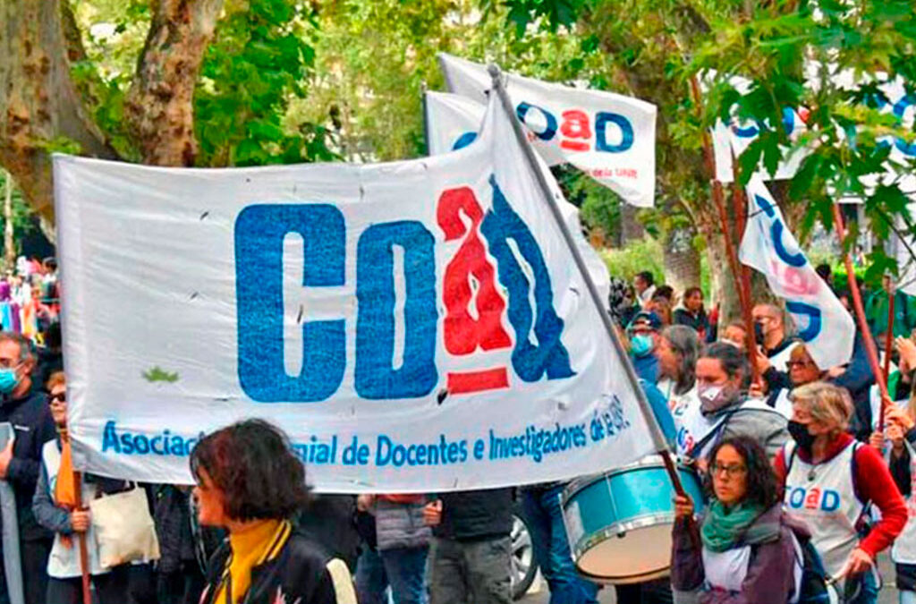 COAD lleva al plenario de Conadu el rechazo del 82 % de docentes que votaron lunes y martes