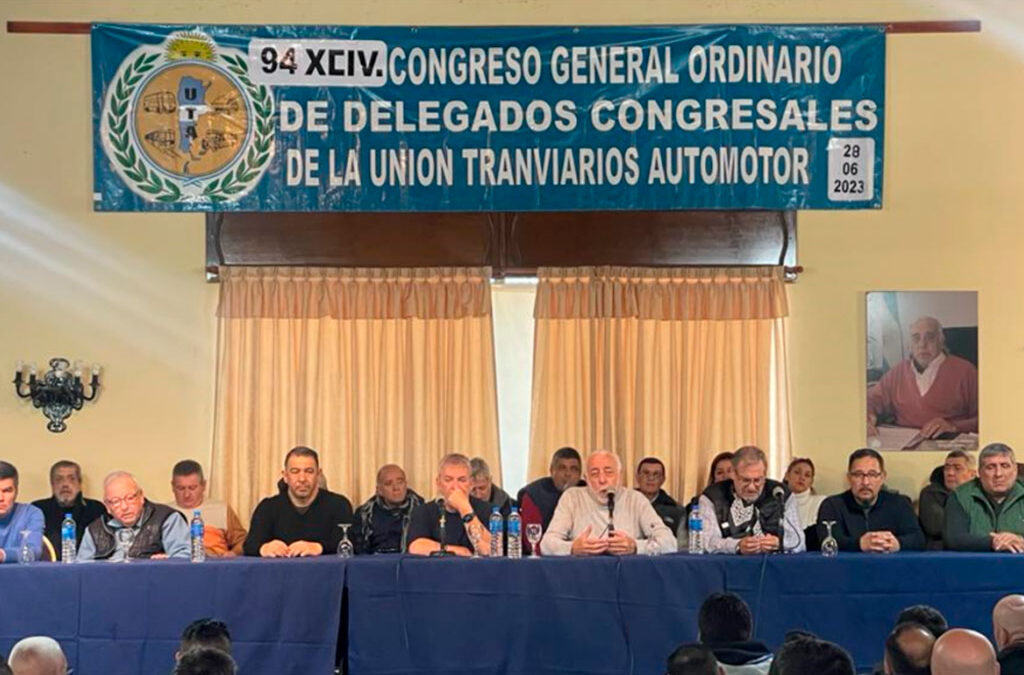 Fuerte apoyo de la UTA a Massa: «Vamos a trabajar para que sea nuestro próximo presidente»