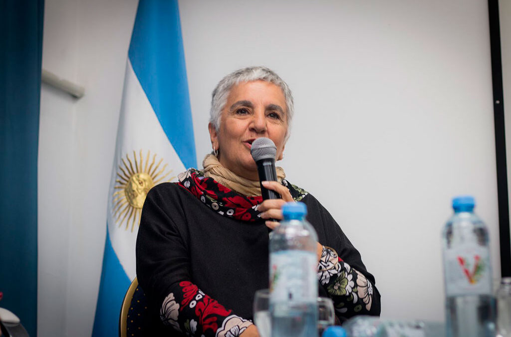 Marina Jaureguiberry asumirá al frente del gremio de docentes privados Sadop en la Quinta de San Vicente