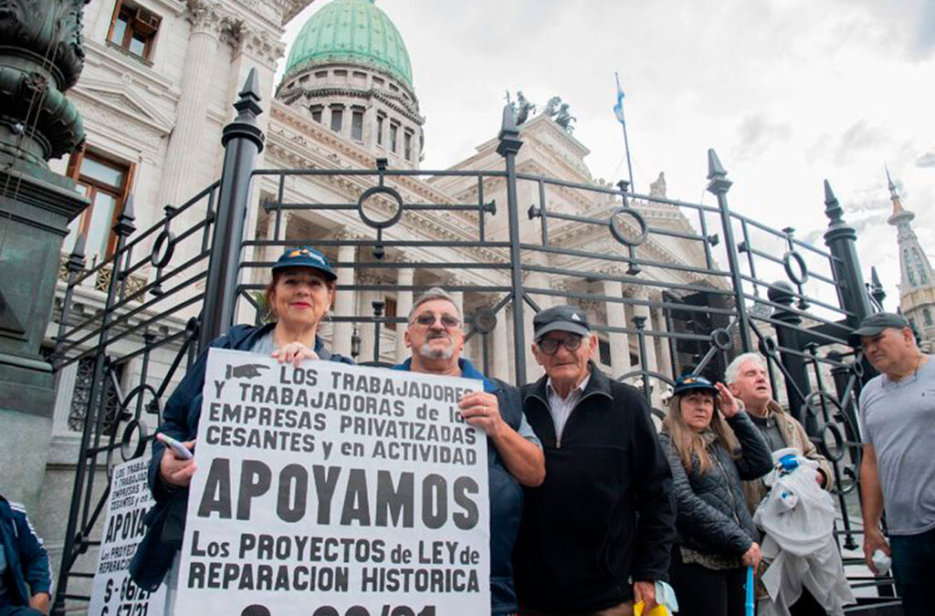 Diputados trata en comisión la reparación histórica para los trabajadores de privatizadas en los 90