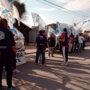 Reclamos en las calles de Monte Maíz por un conflicto laboral