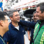 Massa con trabajadores de Ford: «Somos los que bajamos el impuesto a las ganancias sin prometerlo»