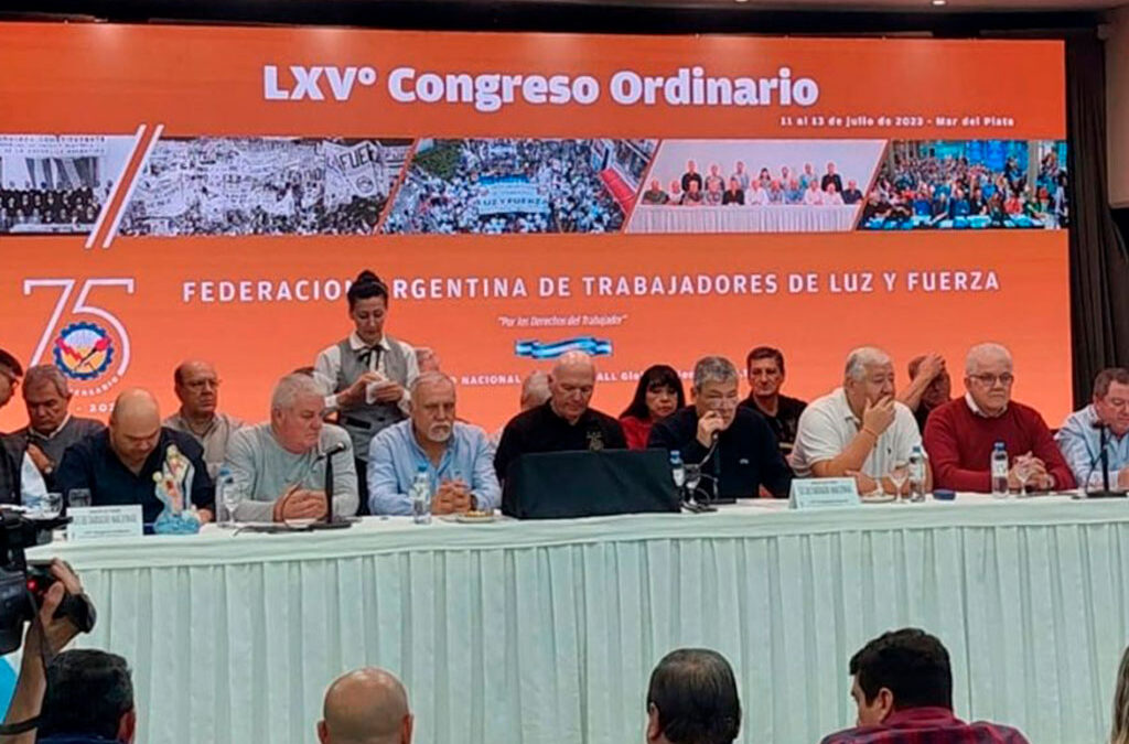 Más apoyo sindical para Massa: ahora Luz y Fuerza respaldó su candidatura