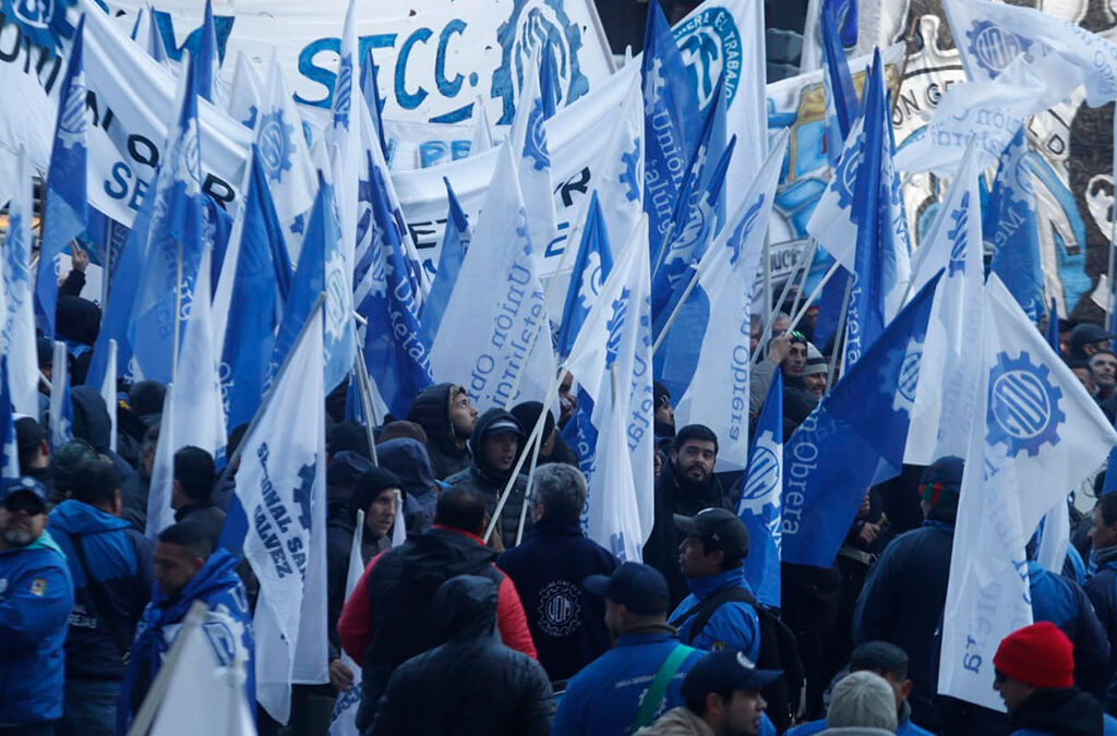 Paro nacional en marcha: la UOM comenzó el plan de lucha y movilizó a la sede de Techint