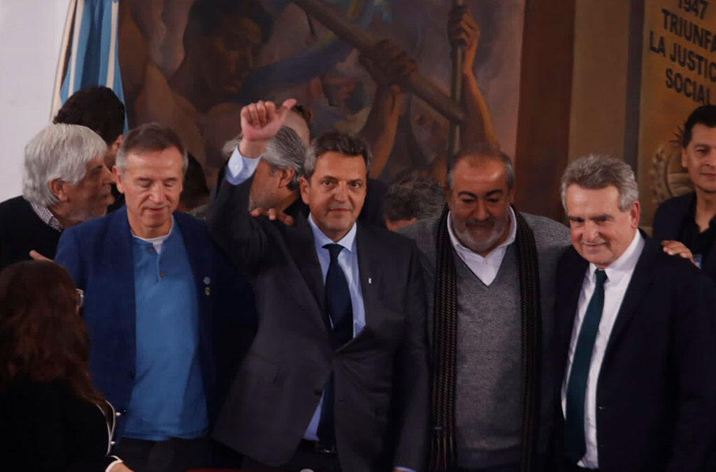 Con una muestra de unidad, la CGT recibió a Massa y consolidó un fuerte respaldo