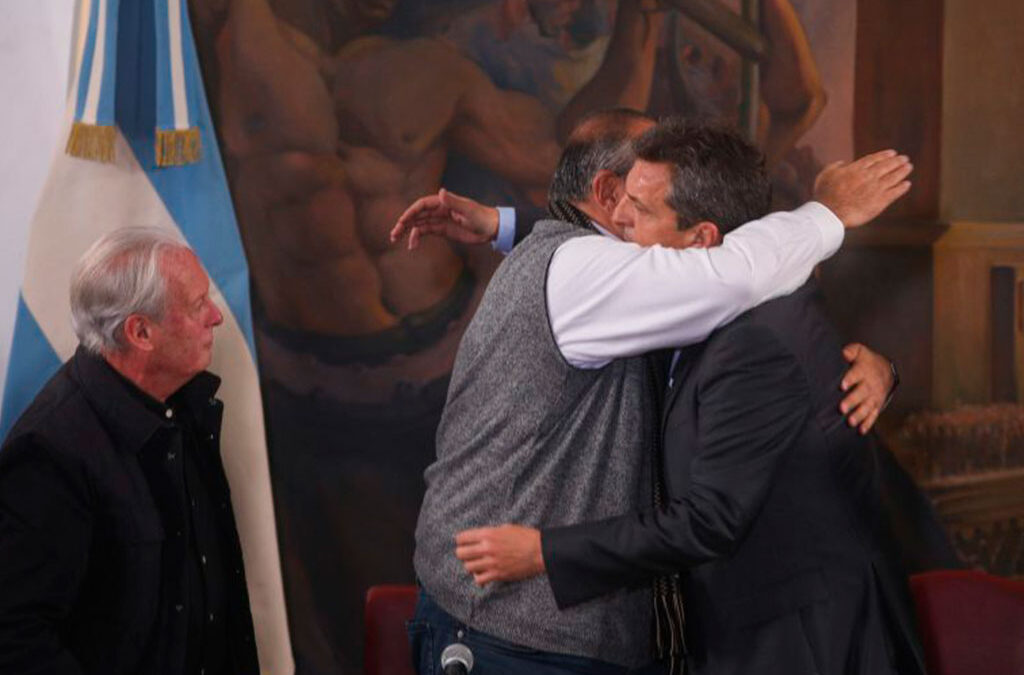Para Andrés Rodríguez, «el movimiento obrero, más allá de los matices, apoyará» la fórmula Massa-Rossi