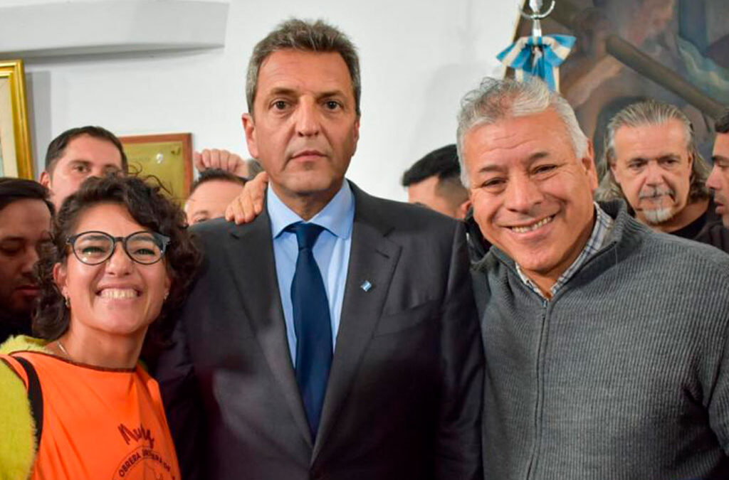 La UOLRA participó en el acto de la CGT en el que respaldaron a Sergio Massa y Agustín Rossi