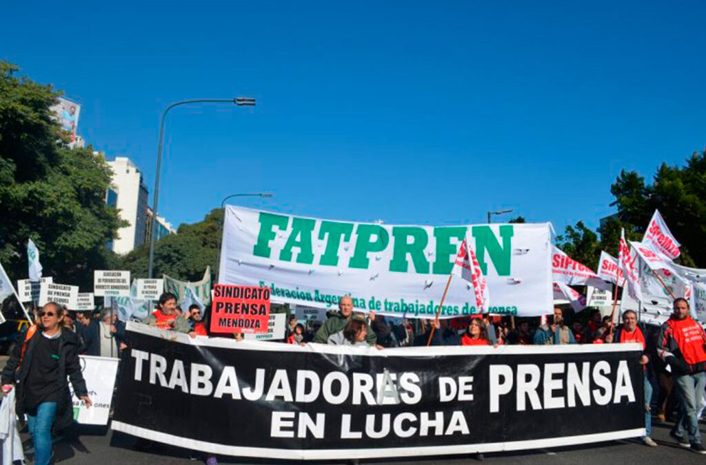 FATPREN va al paro nacional en prensa escrita