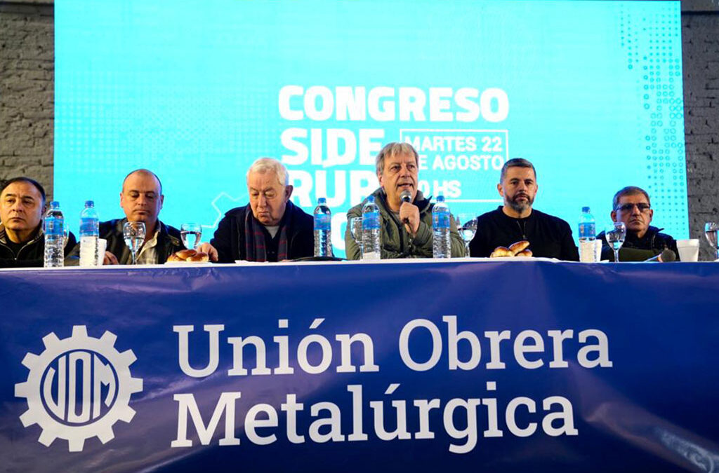 UOM: Furlán y Rocca, cara a cara por la paritaria siderúrgica