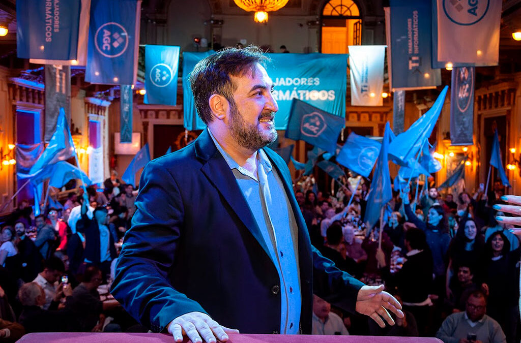 Desde el gremio informático AGC salieron a cruzar a Milei, ratificaron su apoyo al peronismo y a la candidatura de Massa