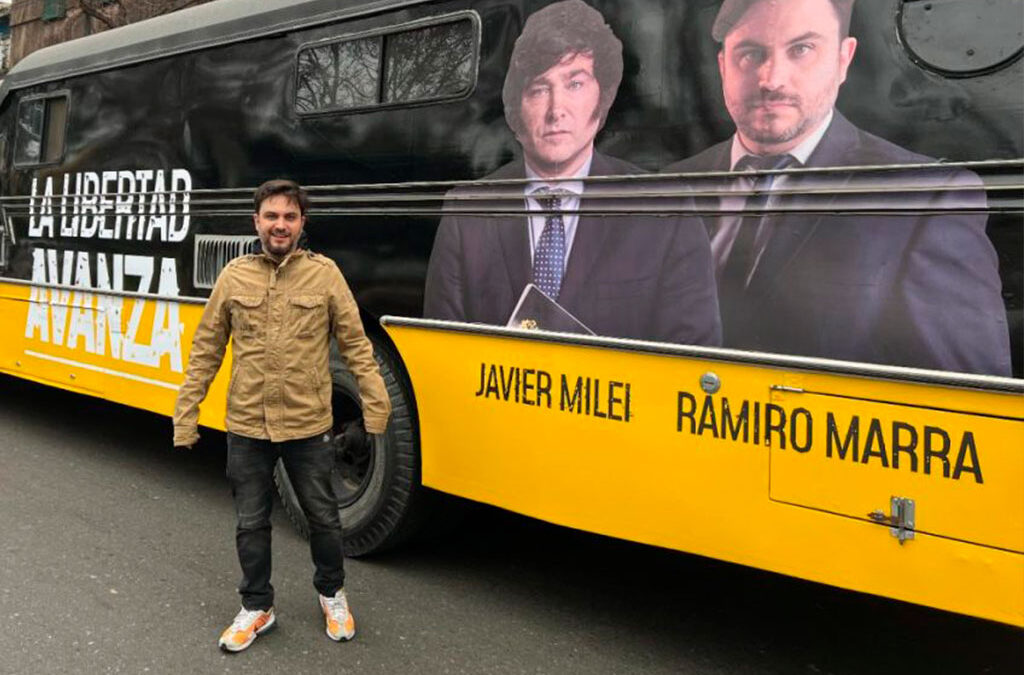 Tropiezo de Milei en la ciudad: Marra quiso armar un espacio de trabajadores de delivery y los motoqueros le dijeron que no