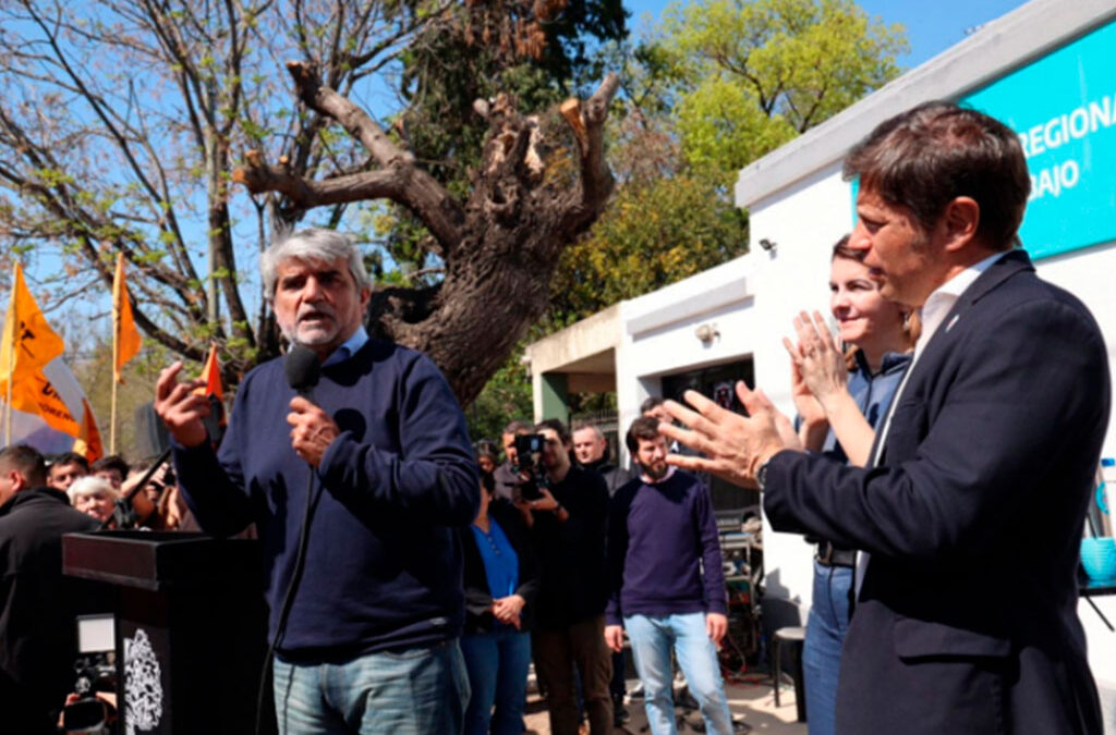 Correa y Kicillof reabrieron la Subdelegación Moreno del ministerio de Trabajo