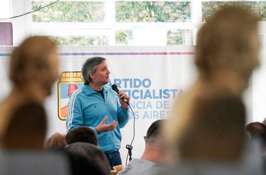 Máximo Kirchner: «Vamos a construir el triunfo de Massa y Axel»