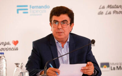 Espinoza anunció un nuevo aumento salarial de hasta el 140% para municipales matanceros para «continuar ganándole a la inflación»