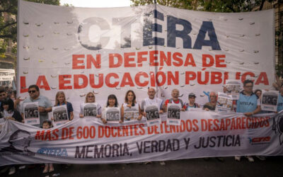 En un mensaje político claro, la Ctera realiza su Congreso Pedagógico Nacional en el predio de la exESMA en «defensa de la educación pública y los DDHH»
