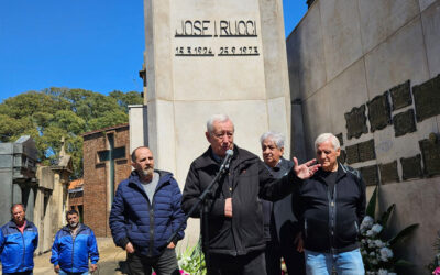 La UOM homenajeó a Rucci a 50 años de su asesinato