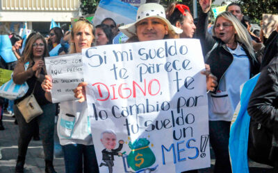 Los maestros jujeños volverán a movilizar por mejoras salariales y la devolución de descuentos por días de paro
