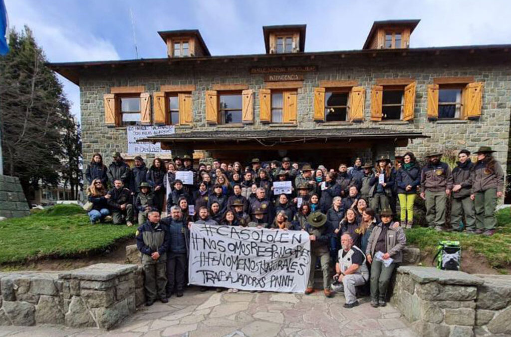 Jornada de visibilización en distintos Parques Nacionales debido a persecución judicial de seis trabajadores