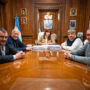 Dirigentes sindicales kirchneristas se reunieron con CFK y le agradecieron la eliminación de Ganancias sobre los salarios