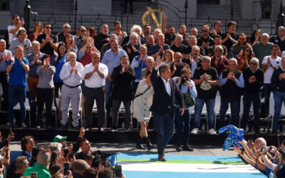 Massa en la marcha de CGT: «Nuestra patria necesita un Gobierno de unidad nacional»