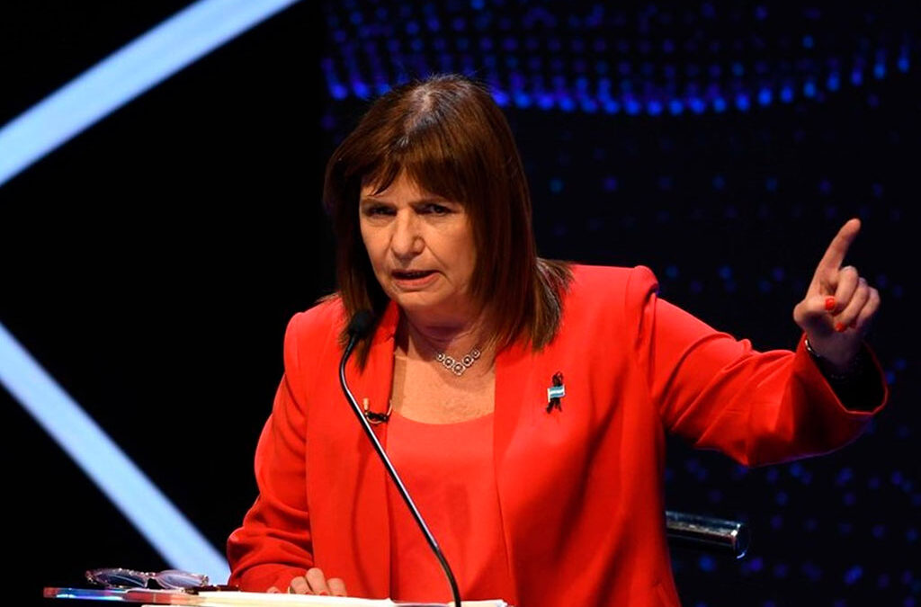 Debate 2023: Bullrich prometió terminar con los «paros permanentes» y anunció «una ley para el trabajo informal»