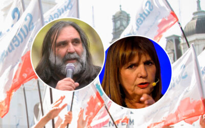 Baradel intimó a Patricia Bullrich «por incitación al odio» y le pide que se retracte