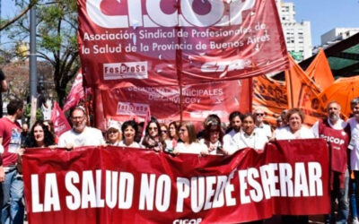 Apoyado en otros gremios, CICOP toma una posición dura en la negociación salarial con Kicillof