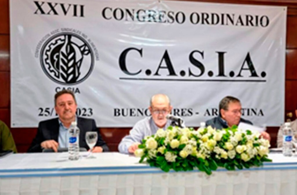 CASIA: El 27° Congreso Ordinario apoyó a los trabajadores y las trabajadoras de SanCor