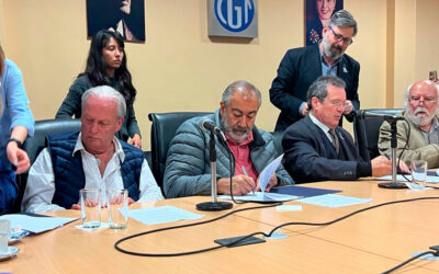 La CGT firmó un convenio para poner en valor el Museo Evita y ampliar la Biblioteca y el Archivo Histórico