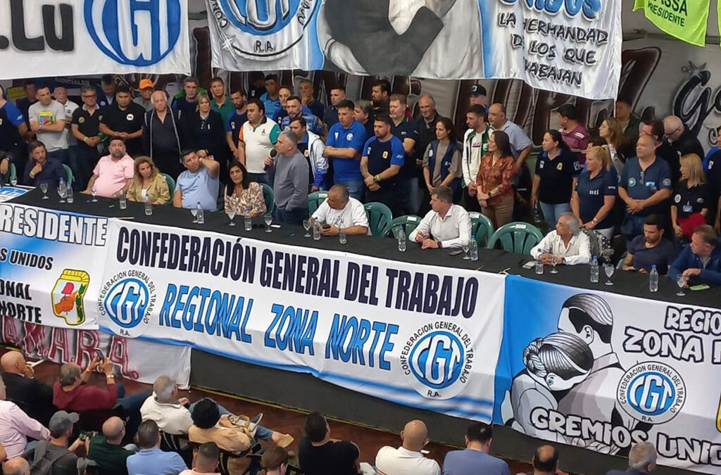 Asumió el triunvirato que conducirá la regional CGT Zona Norte