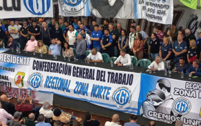 Asumió el triunvirato que conducirá la regional CGT Zona Norte
