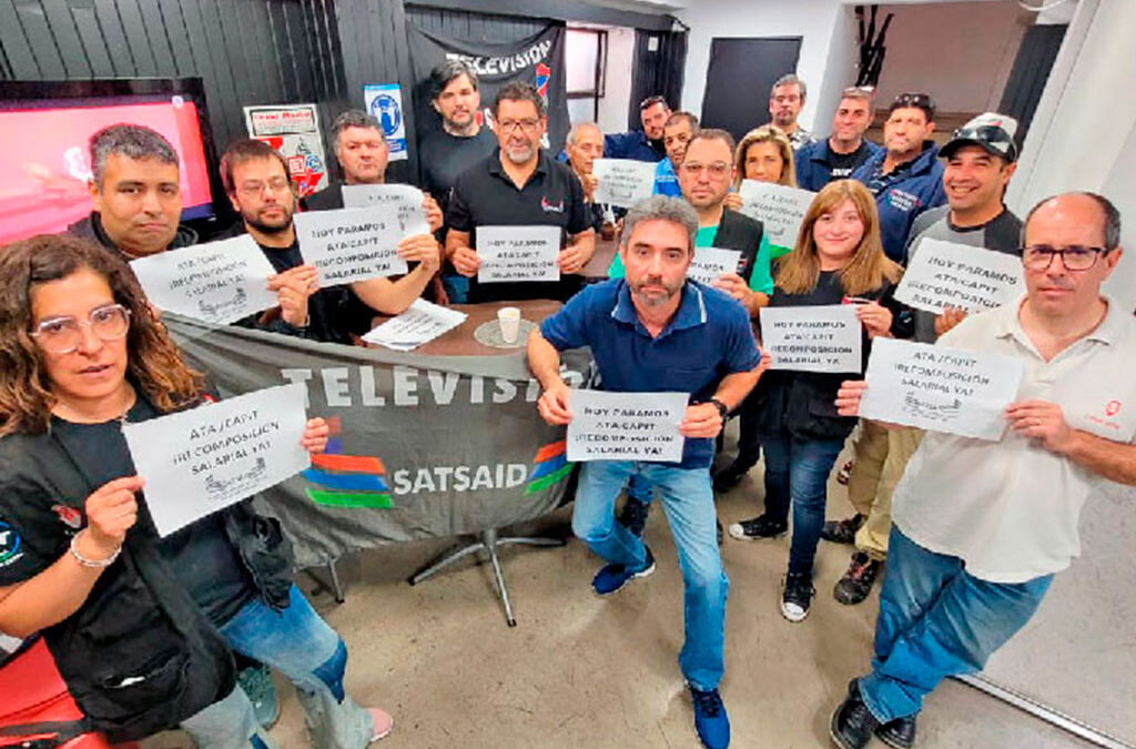 Los trabajadores de televisión y de productoras confirman la continuidad de las medidas de fuerza