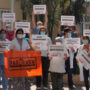 Trabajadores de diferentes centros sanitarios del país realizaron contundentes medidas de fuerza