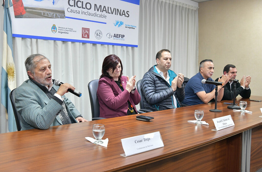 INFORMACIÓN GENERAL“Kelly” Olmos abrió el ciclo de formación sindical “Malvinas, causa inclaudicable”